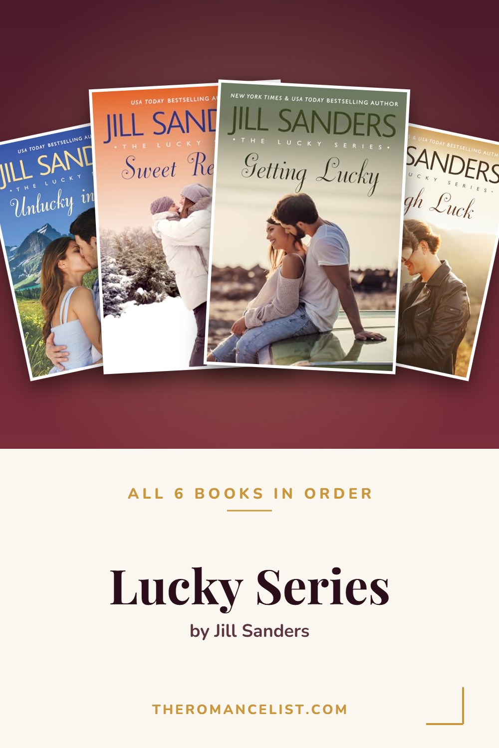 Lucky Series by Jill Sanders — books in order