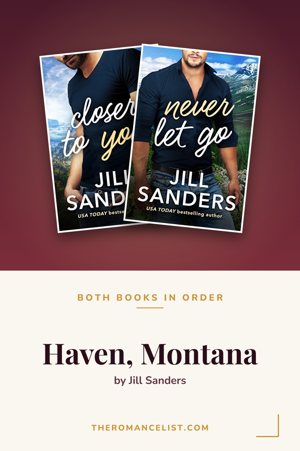Haven, Montana by Jill Sanders — books in order
