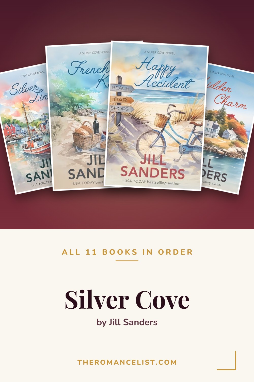 Silver Cove by Jill Sanders — books in order