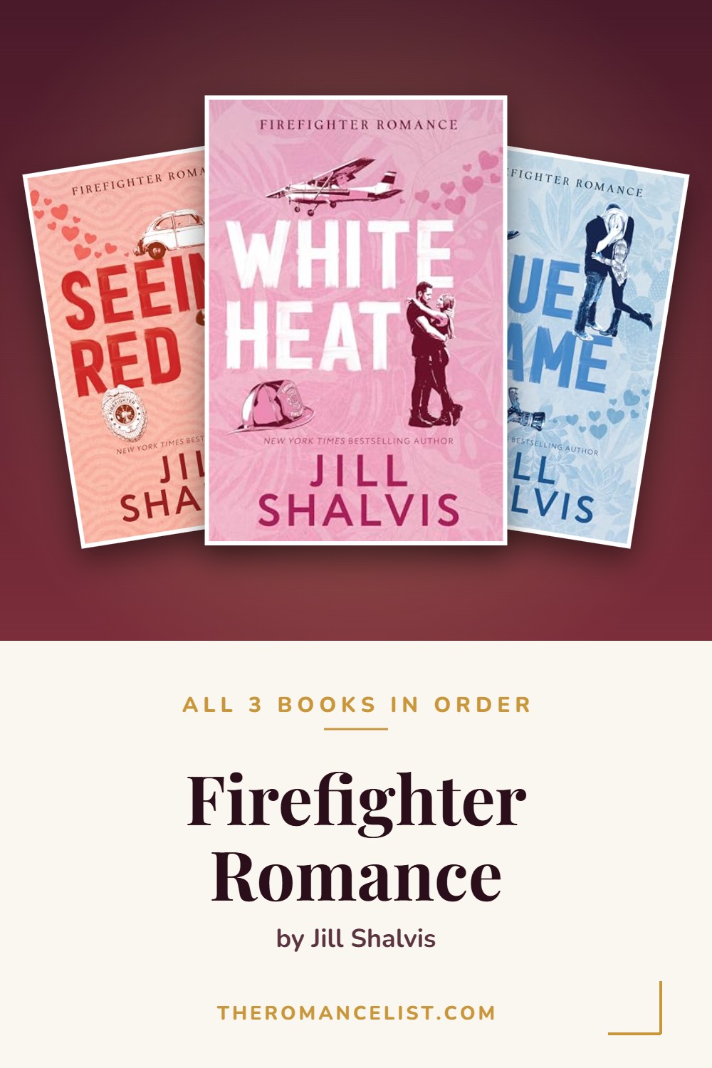 Firefighter Romance by Jill Shalvis — books in order