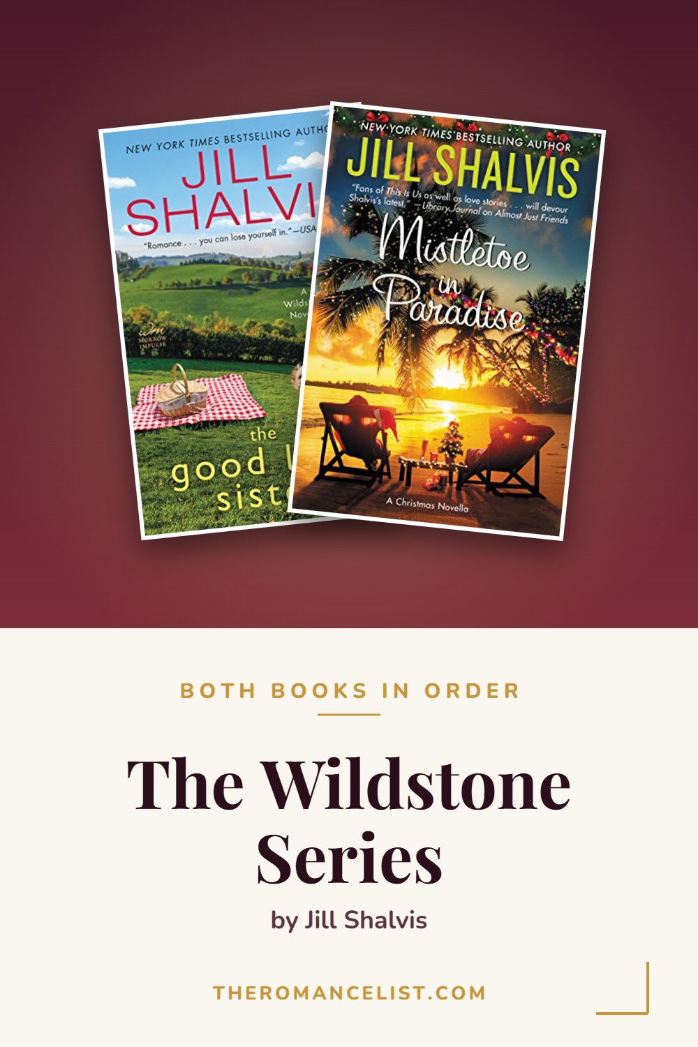 The Wildstone Series by Jill Shalvis — books in order