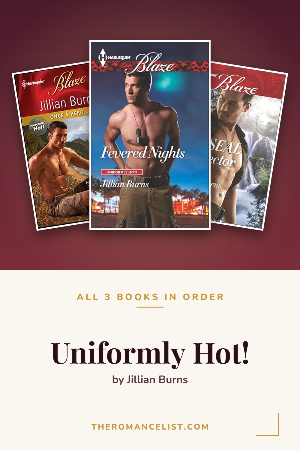 Uniformly Hot! by Jillian Burns — books in order