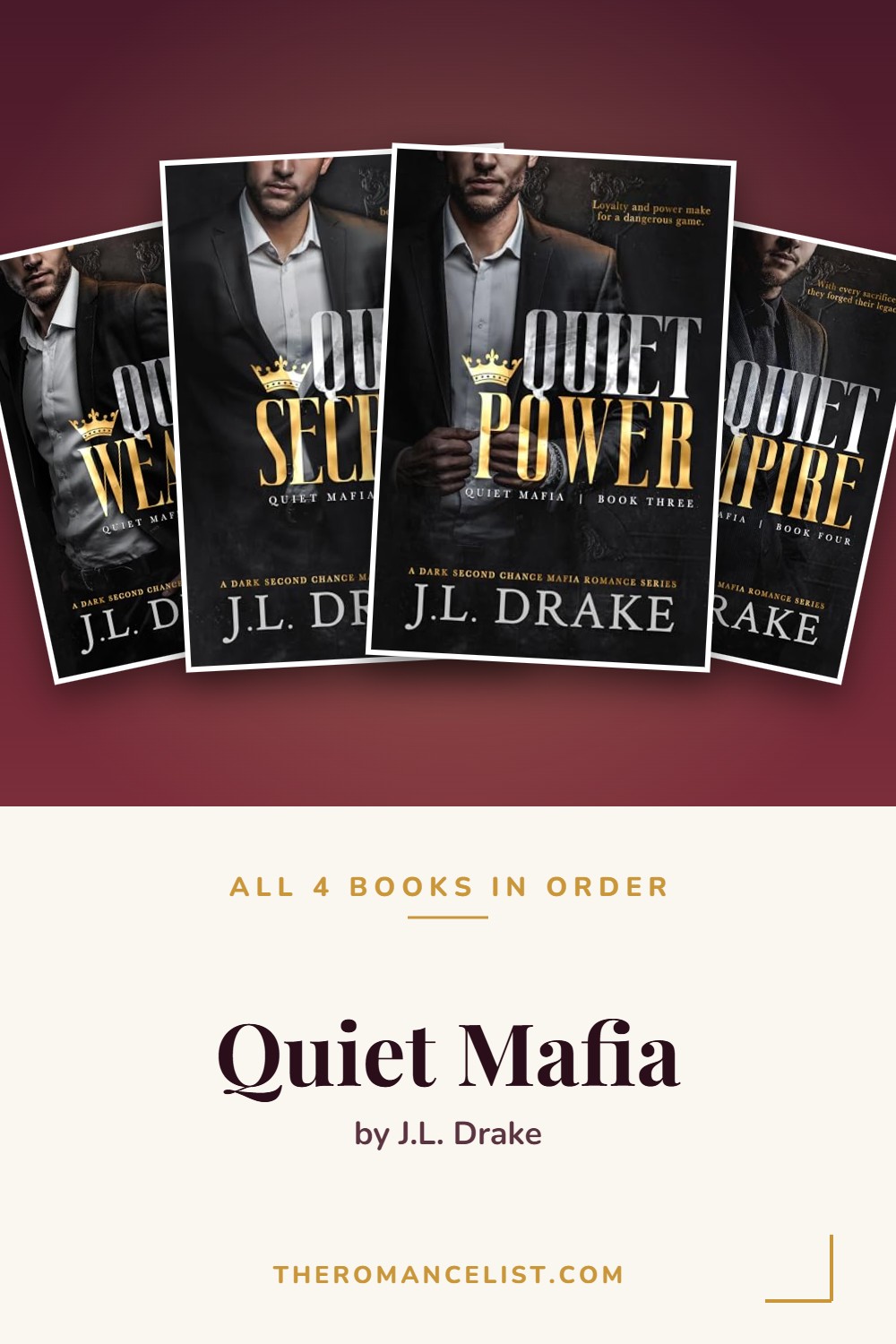 Quiet Mafia by J.L. Drake — books in order
