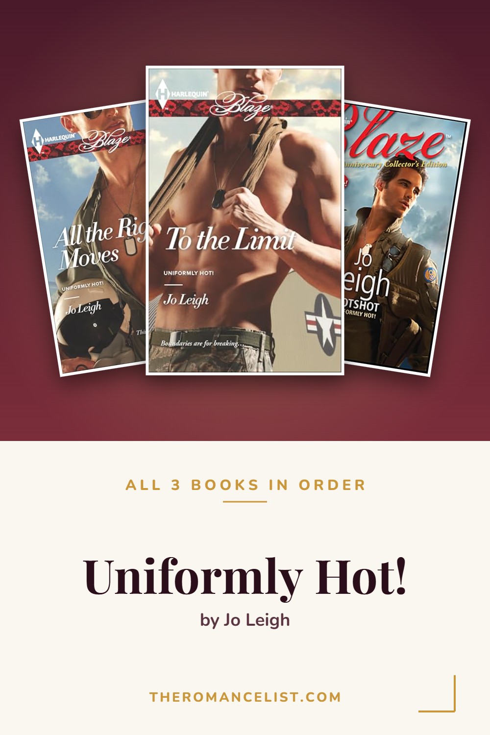 Uniformly Hot! by Jo Leigh — books in order