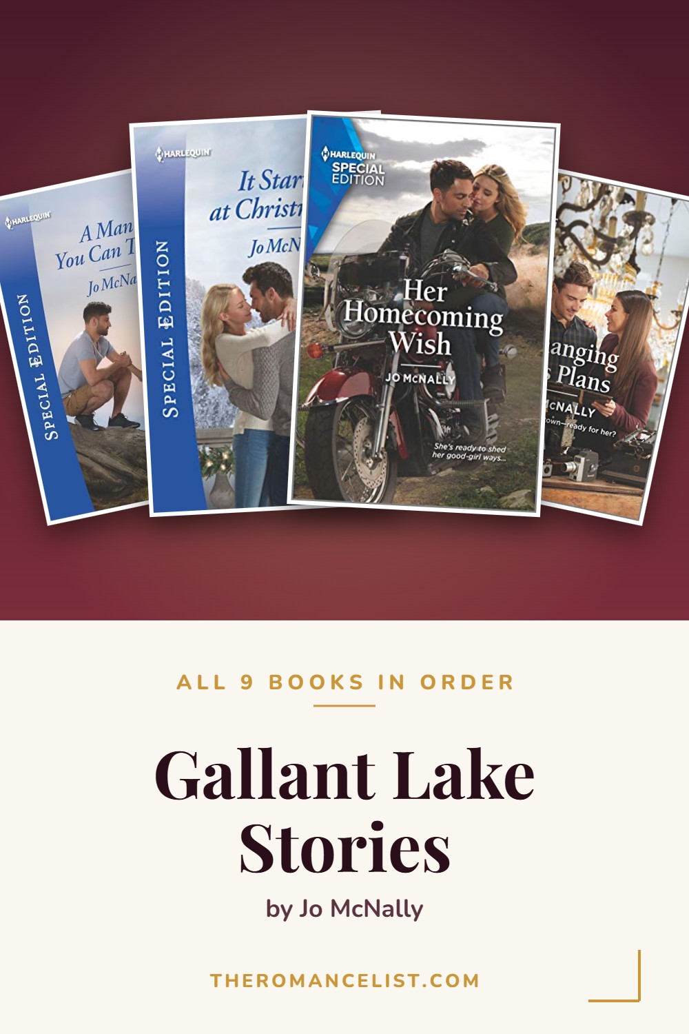 Gallant Lake Stories by Jo McNally — books in order