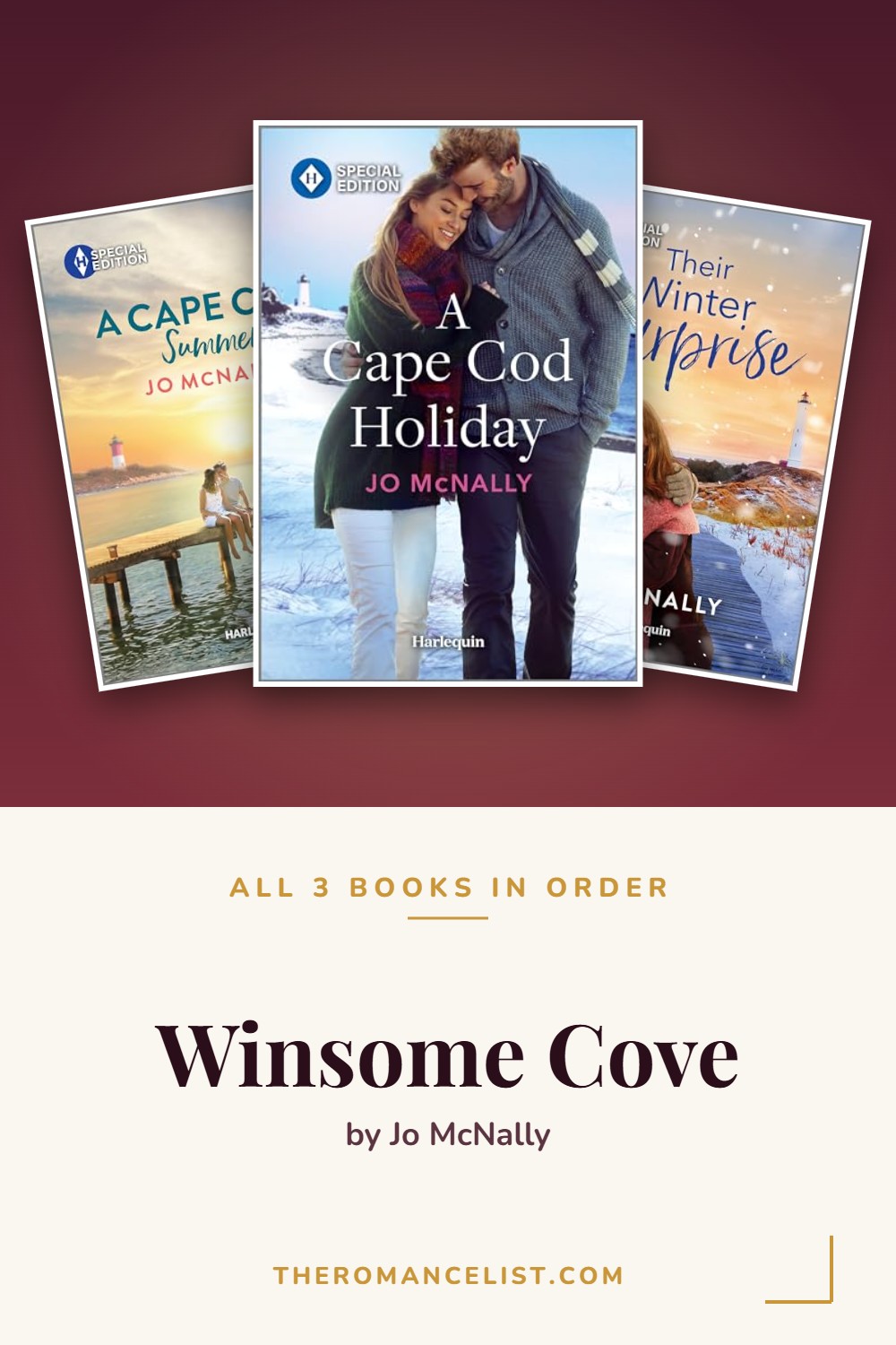 Winsome Cove by Jo McNally — books in order