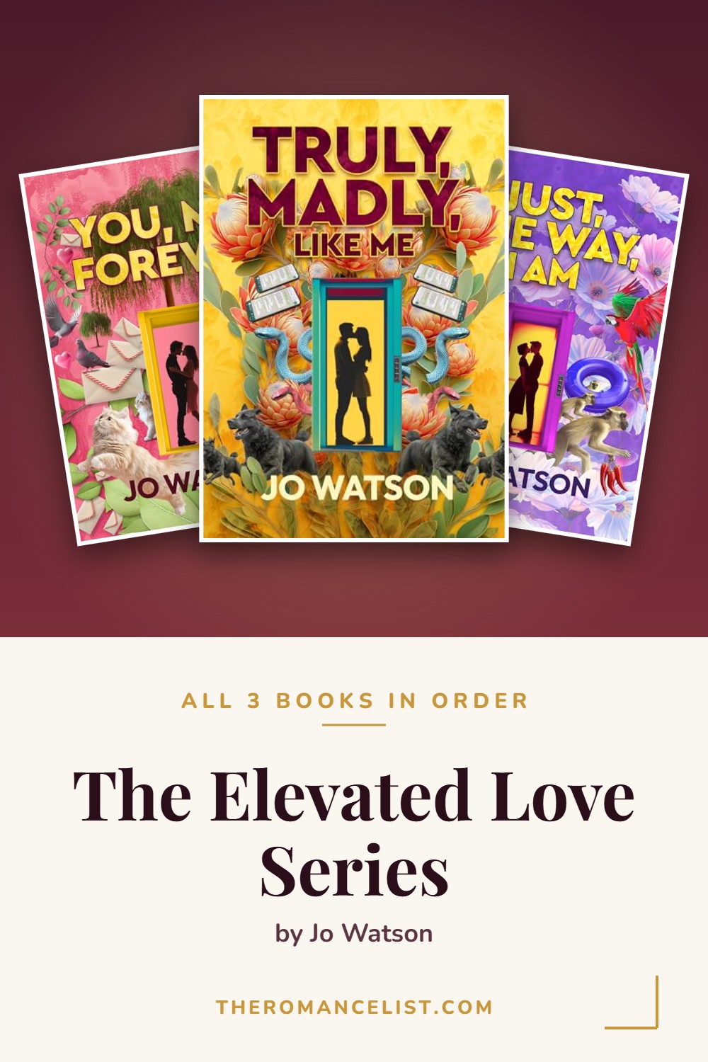The Elevated Love Series by Jo Watson — books in order