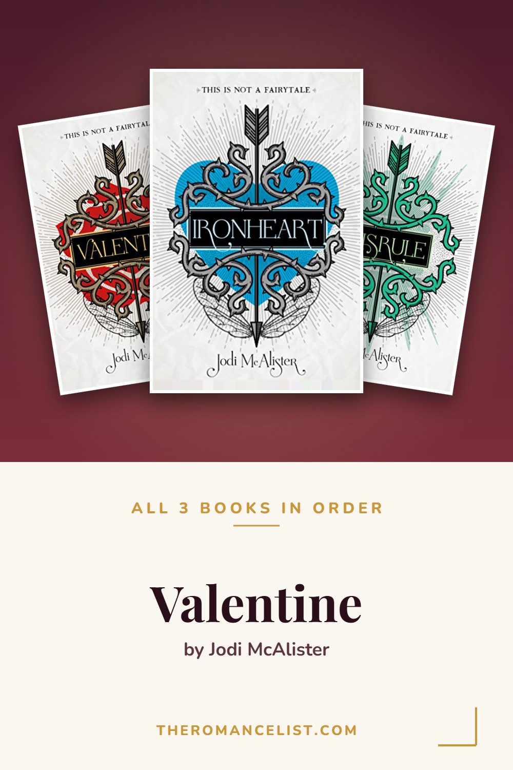 Valentine by Jodi McAlister — books in order