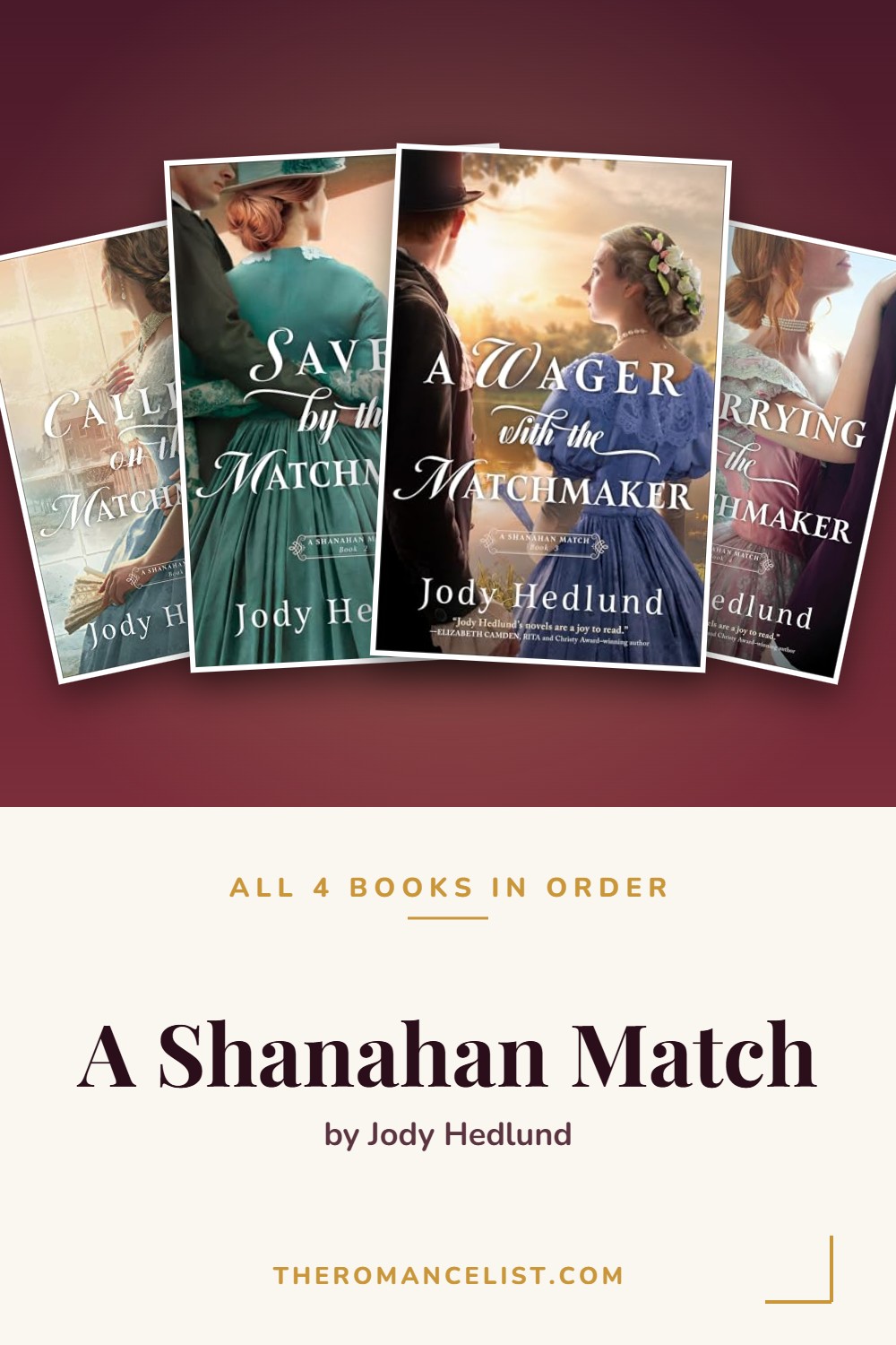 A Shanahan Match by Jody Hedlund — books in order
