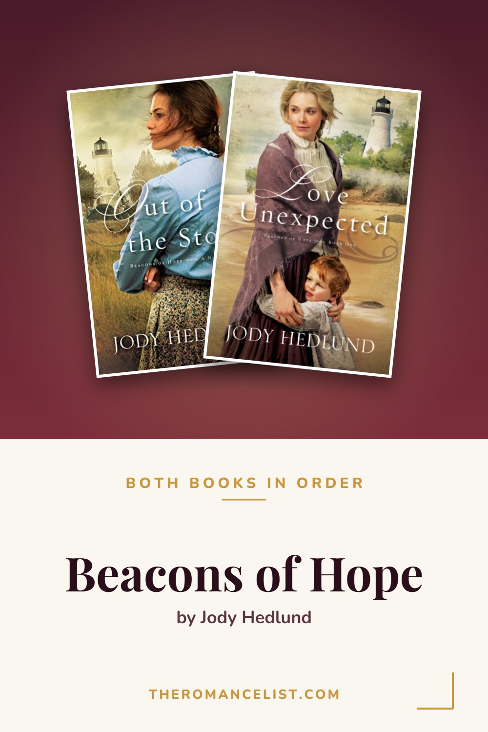 Beacons of Hope by Jody Hedlund — books in order