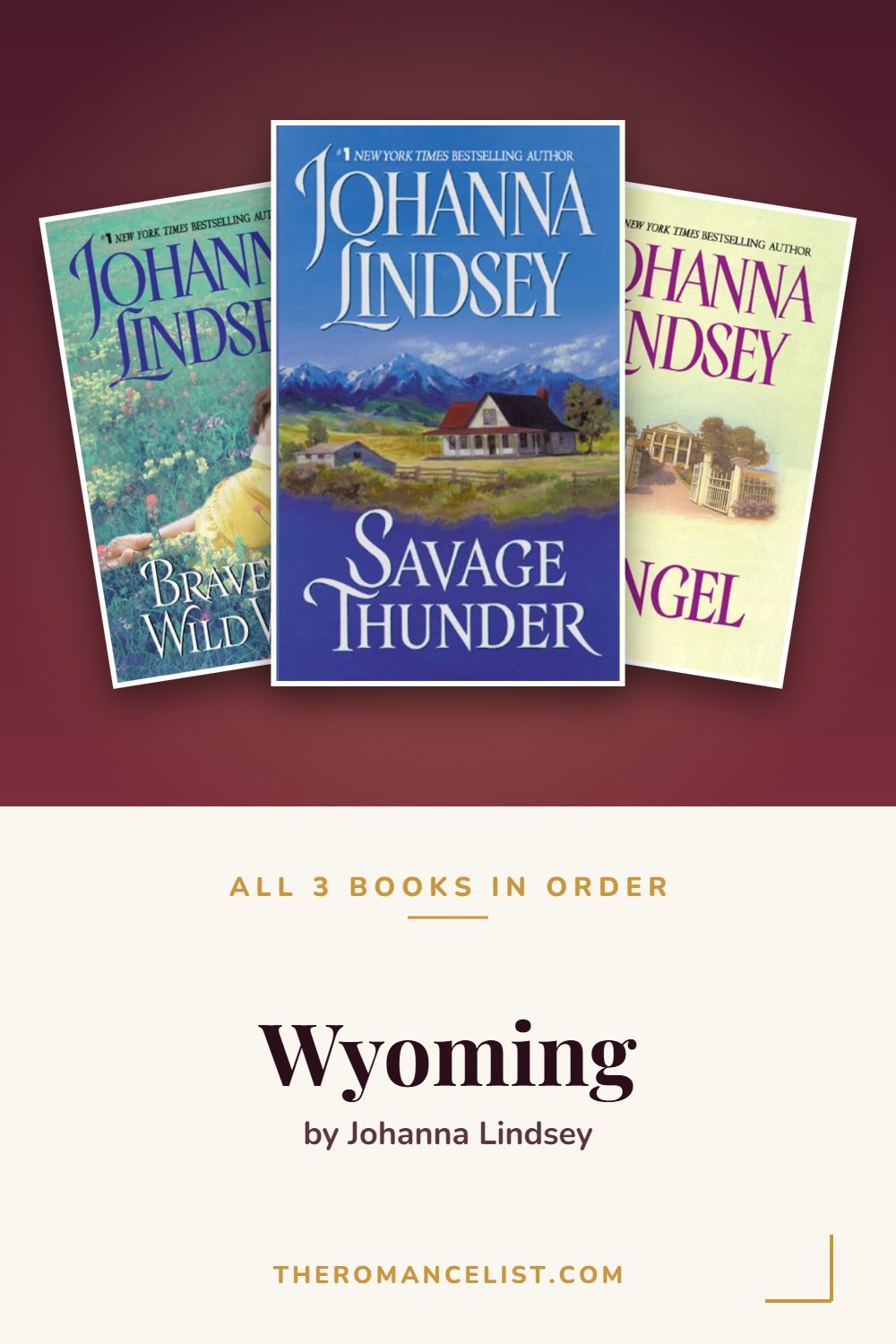 Wyoming by Johanna Lindsey — books in order