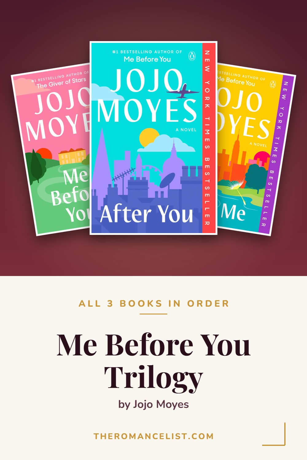Me Before You Trilogy by Jojo Moyes — books in order