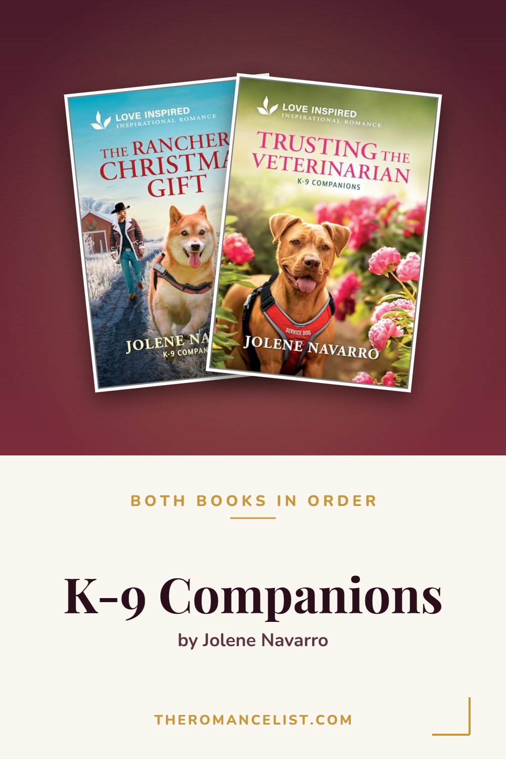 K-9 Companions by Jolene Navarro — books in order