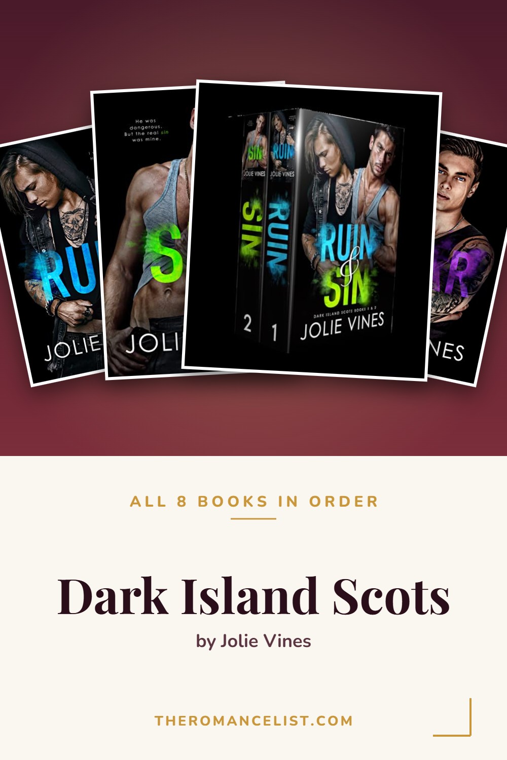 Dark Island Scots by Jolie Vines — books in order