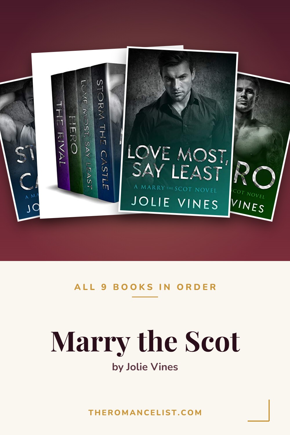Marry the Scot by Jolie Vines — books in order