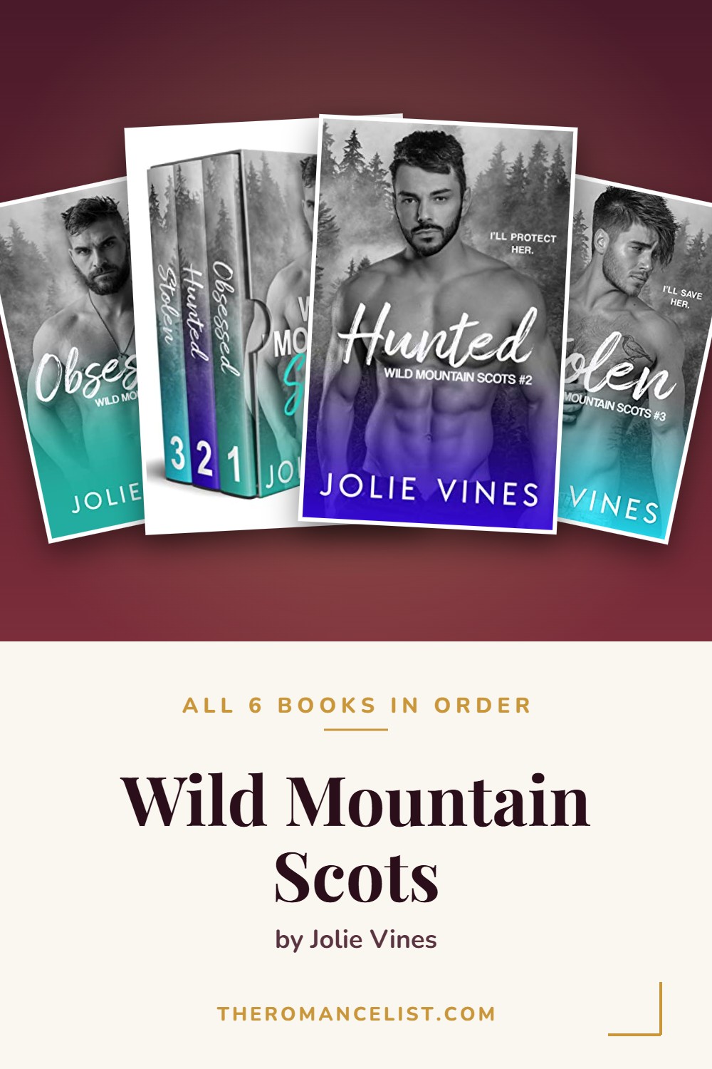 Wild Mountain Scots by Jolie Vines — books in order