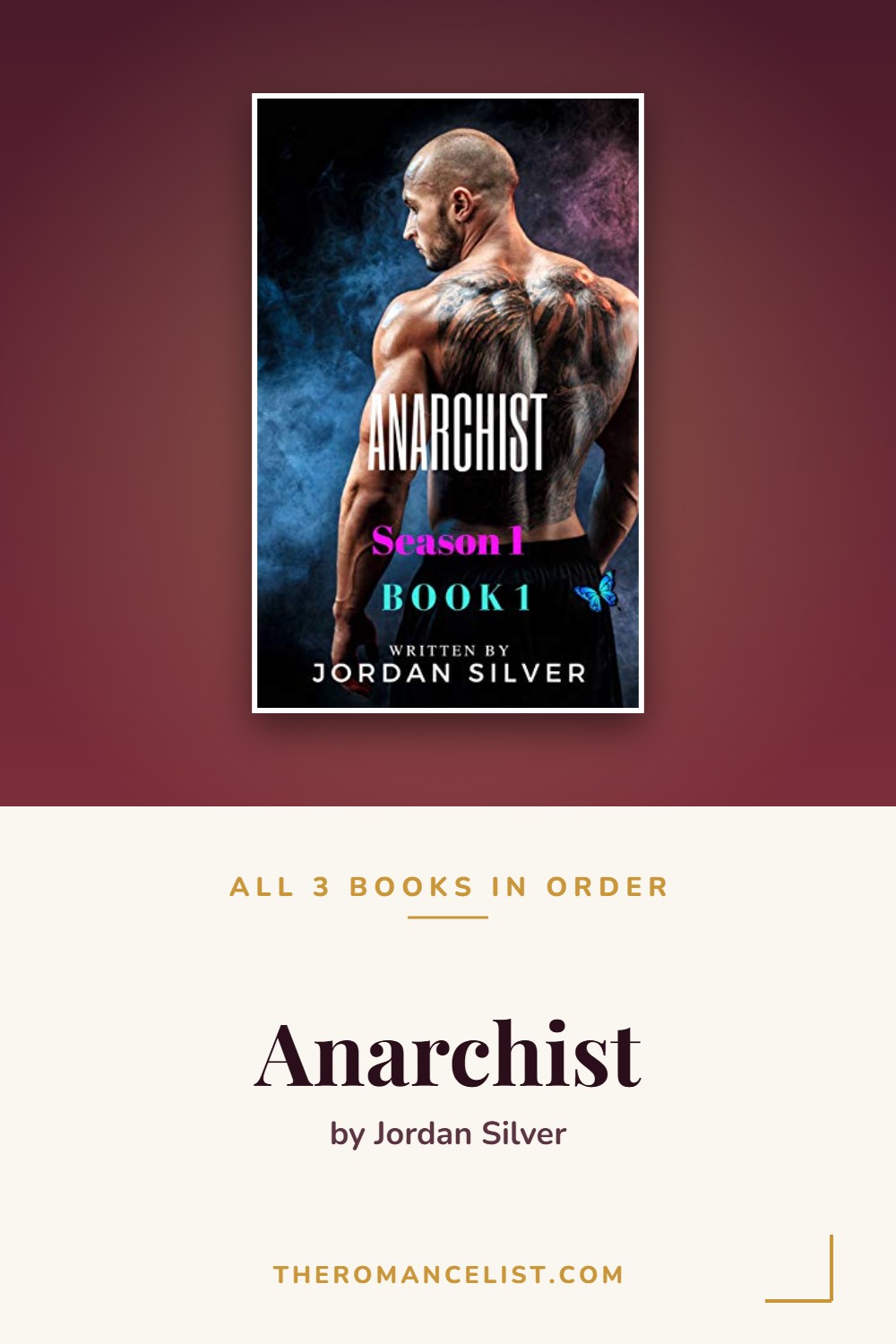 Anarchist by Jordan Silver — books in order