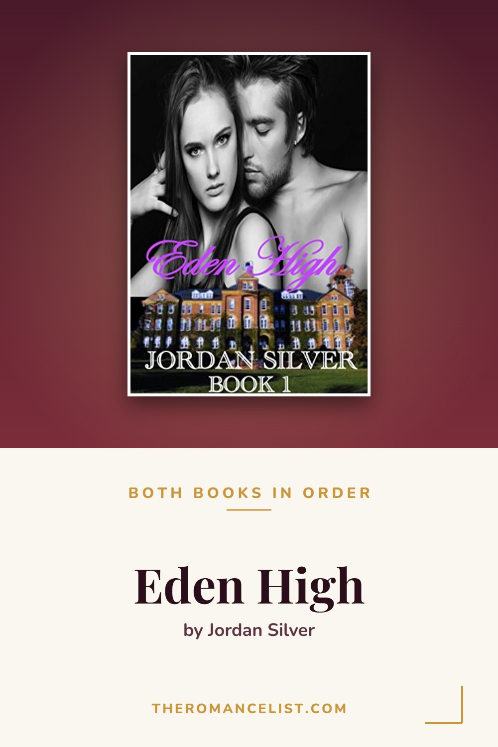 Eden High by Jordan Silver — books in order