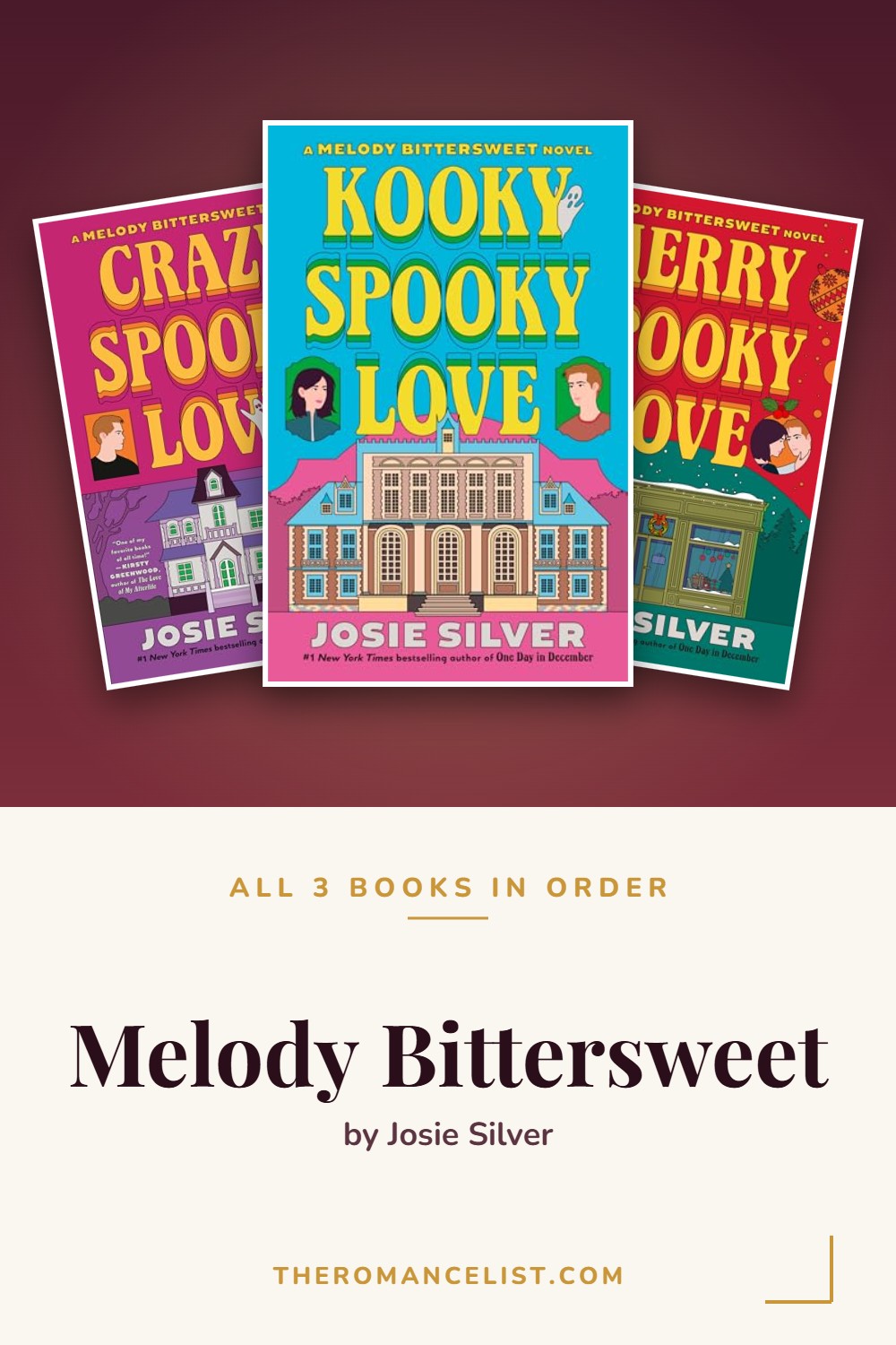 Melody Bittersweet by Josie Silver — books in order