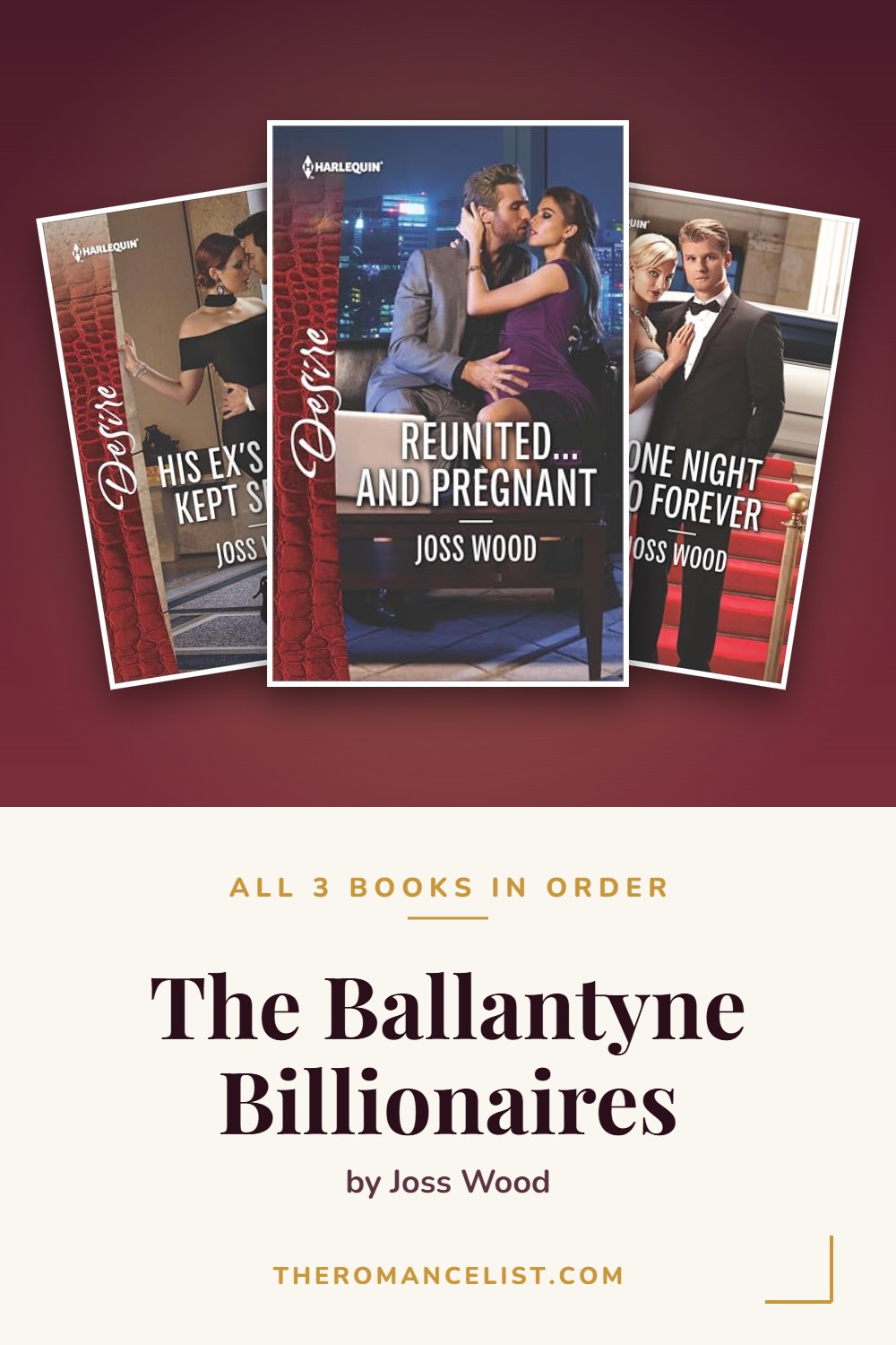 The Ballantyne Billionaires by Joss Wood — books in order