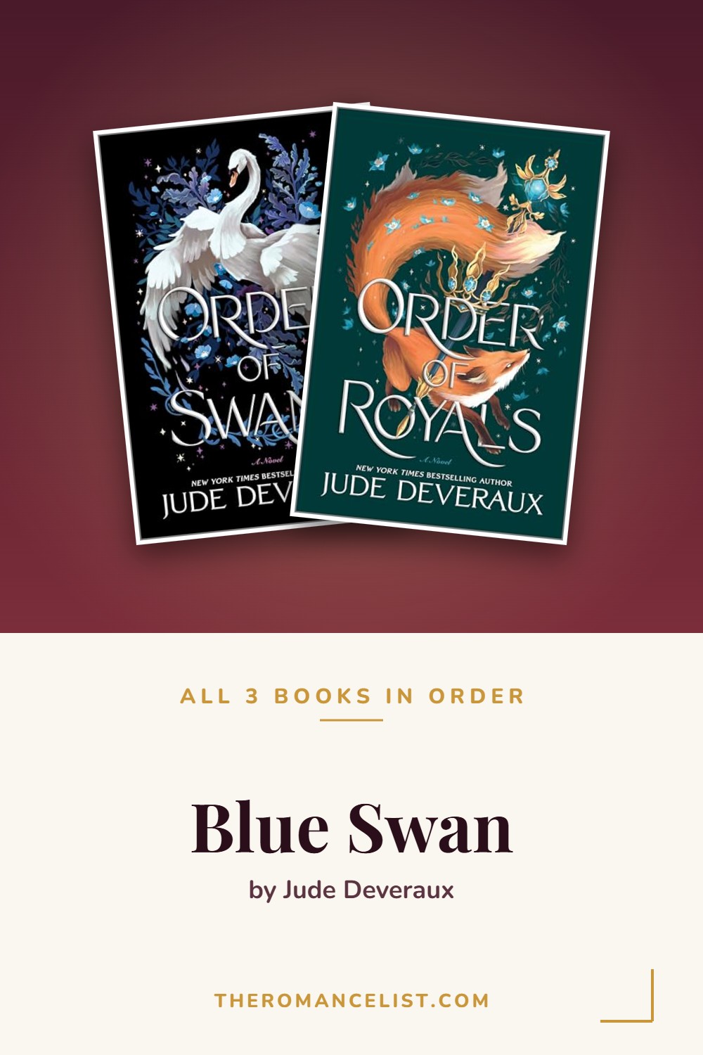 Blue Swan by Jude Deveraux — books in order