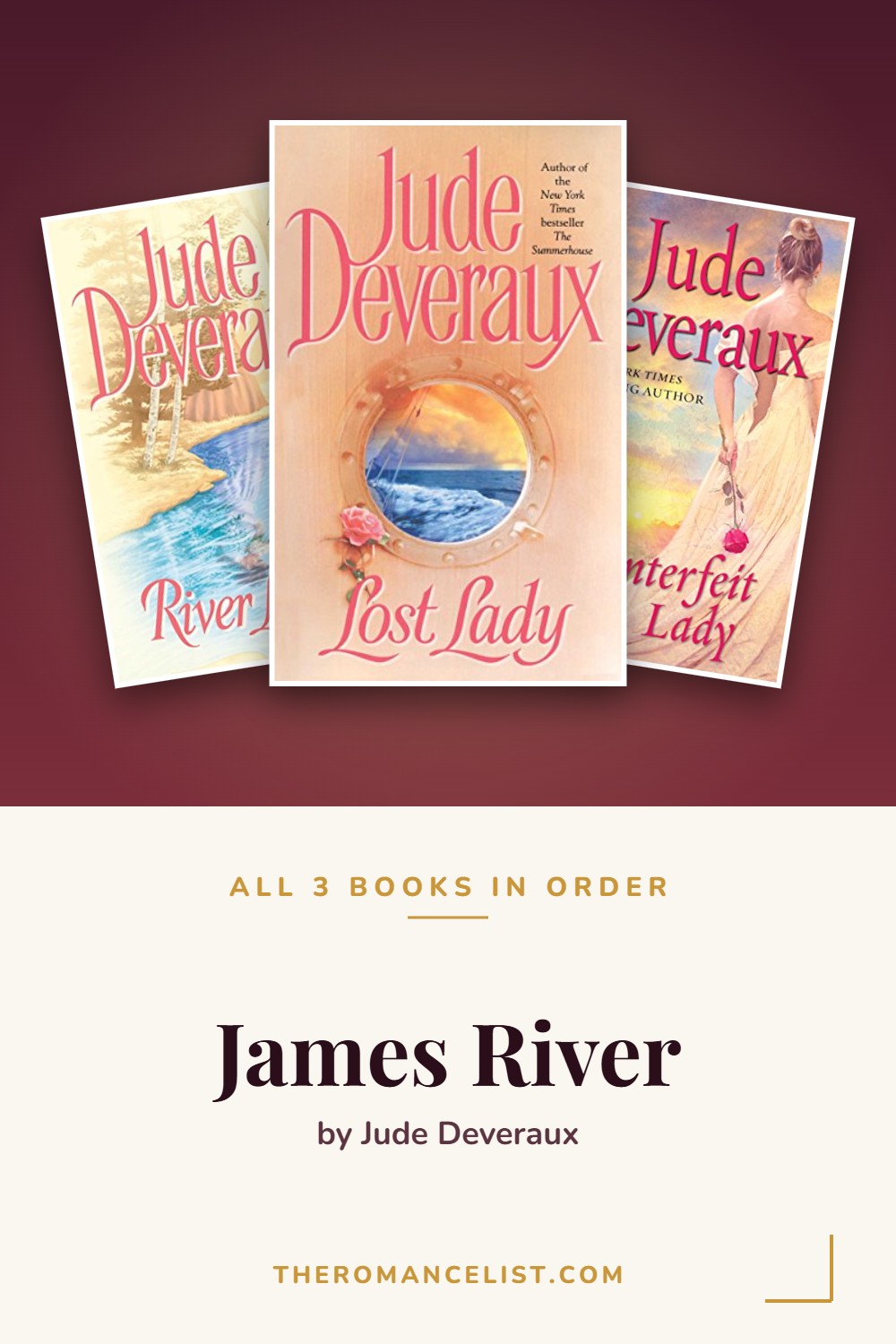 James River by Jude Deveraux — books in order