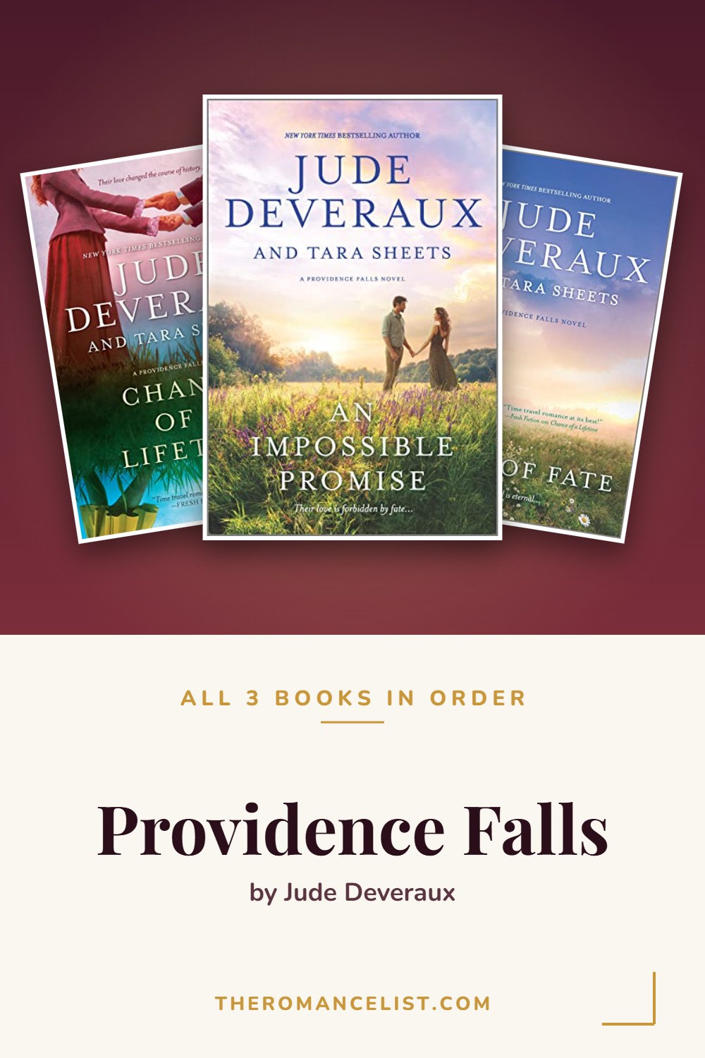 Providence Falls by Jude Deveraux — books in order