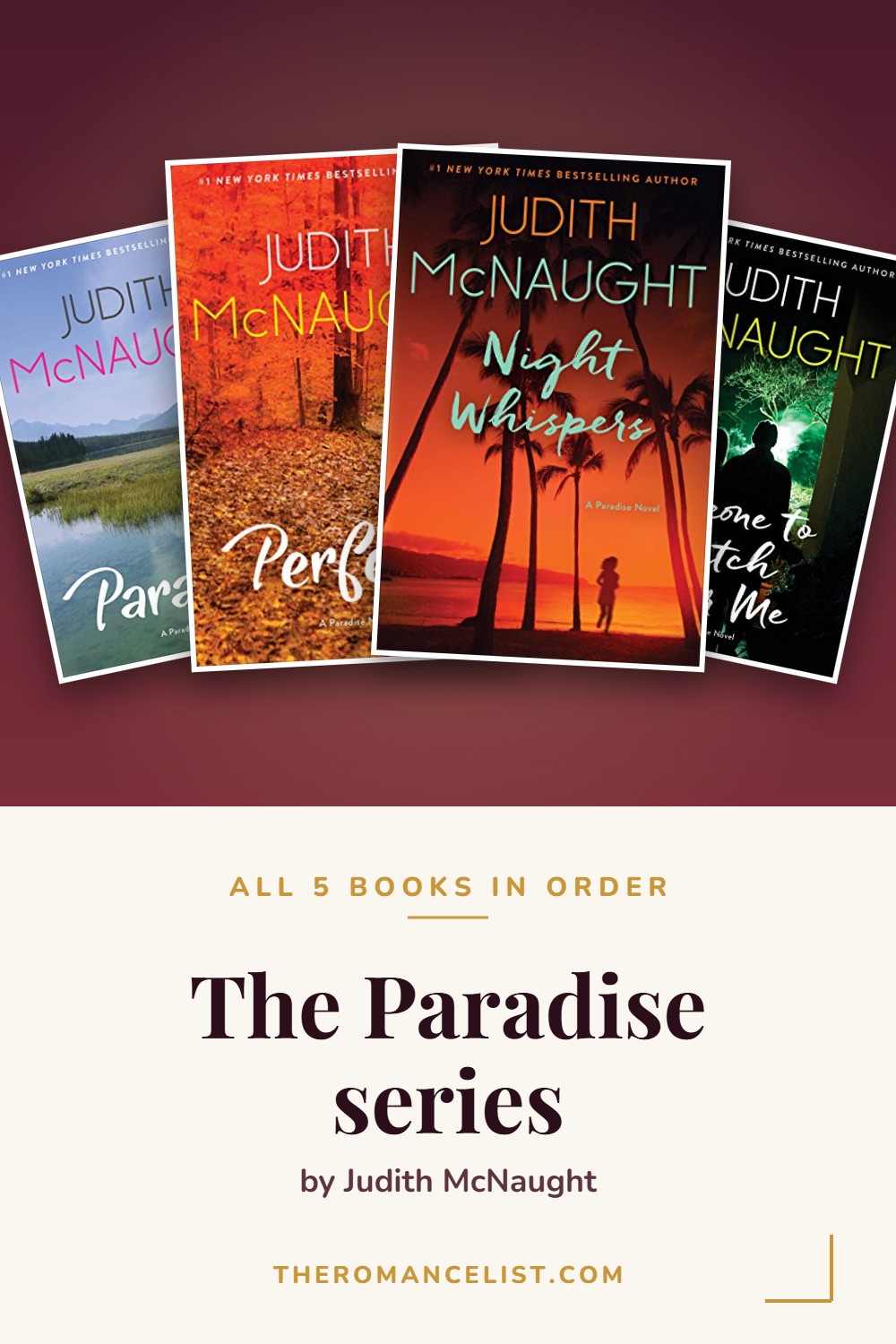 The Paradise series by Judith McNaught — books in order