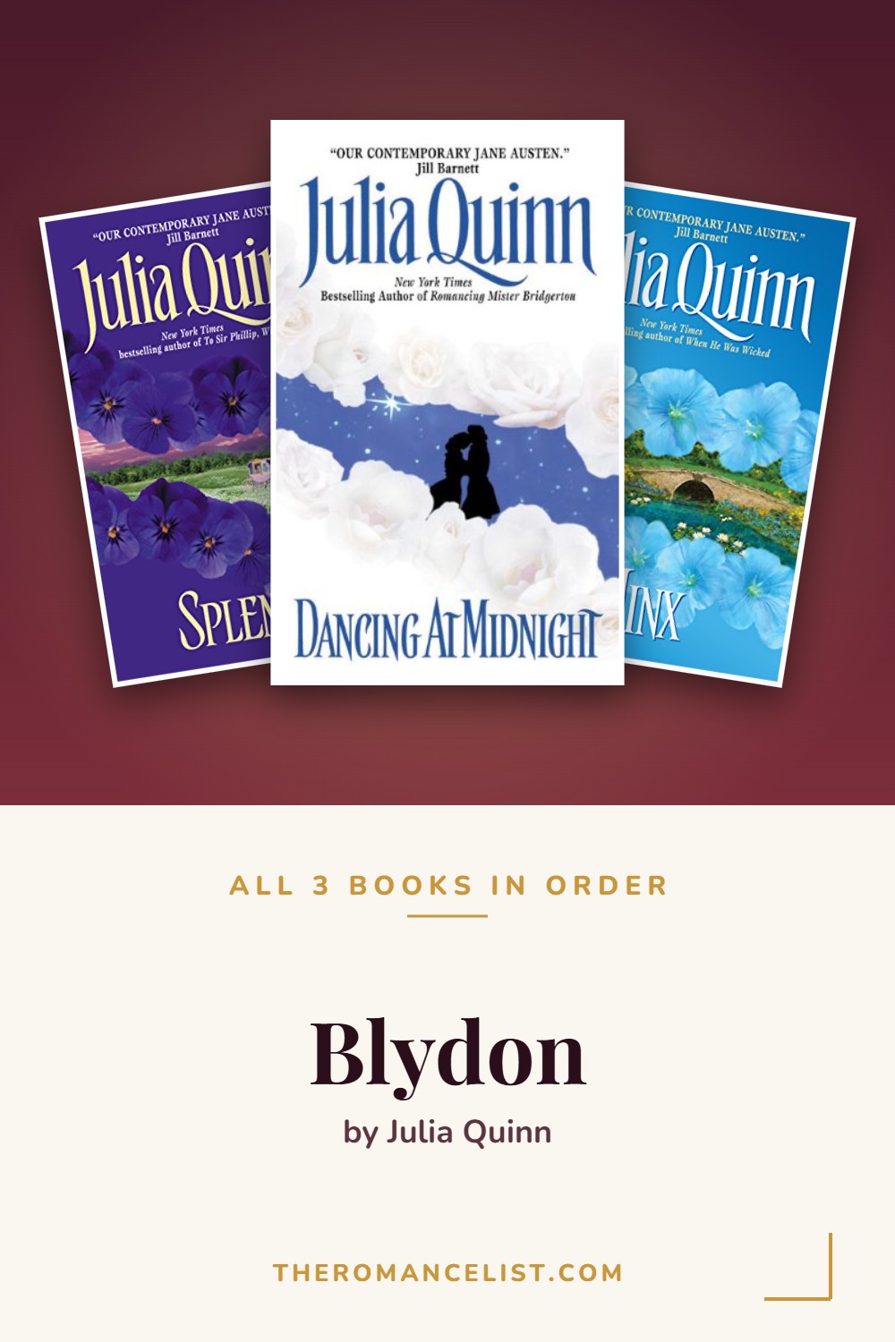 Blydon by Julia Quinn — books in order