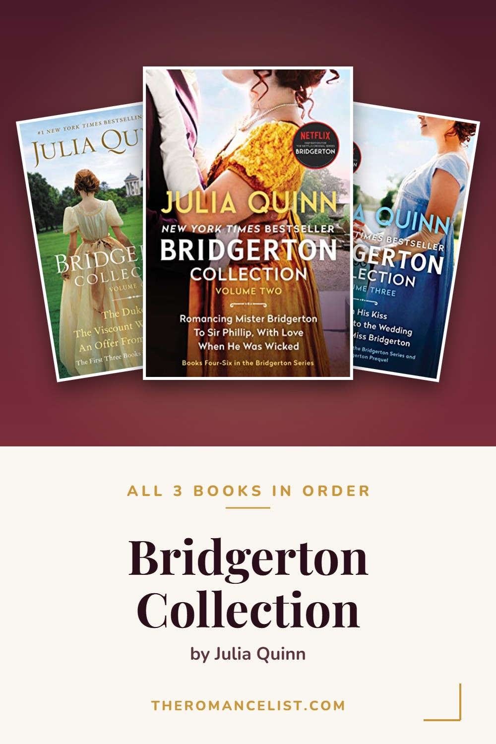 Bridgerton Collection by Julia Quinn — books in order