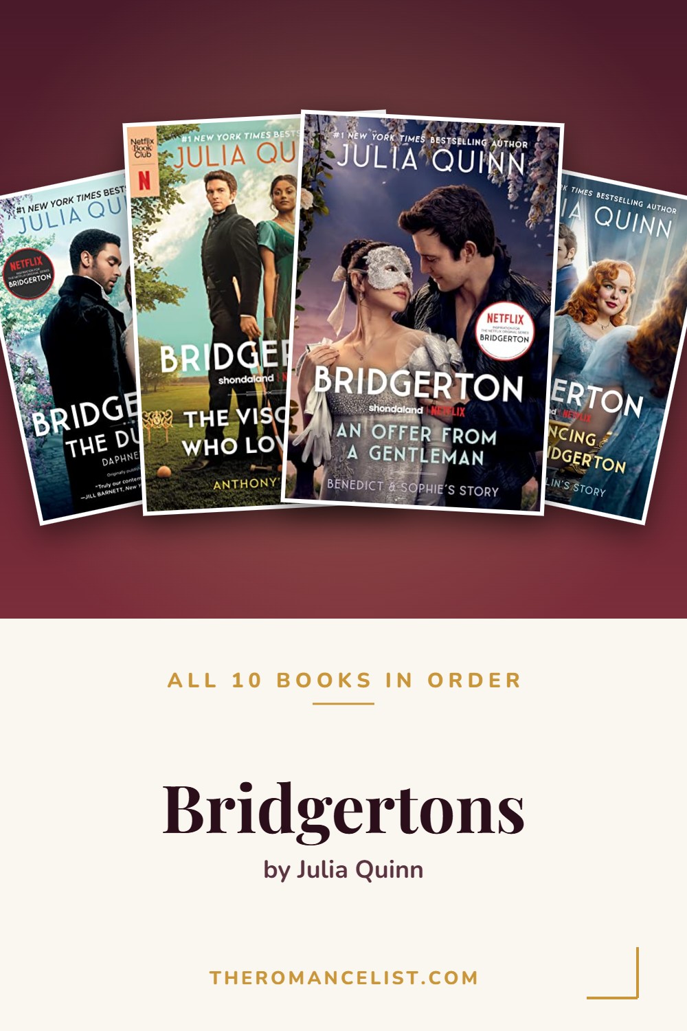 Bridgertons by Julia Quinn — books in order