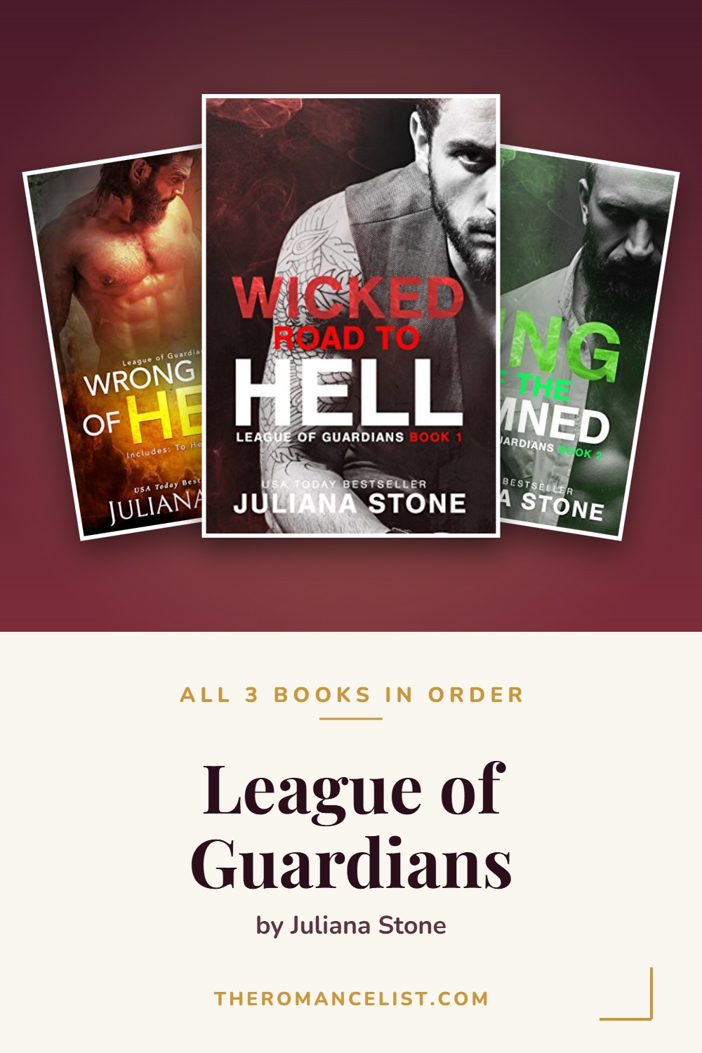 League of Guardians by Juliana Stone — books in order