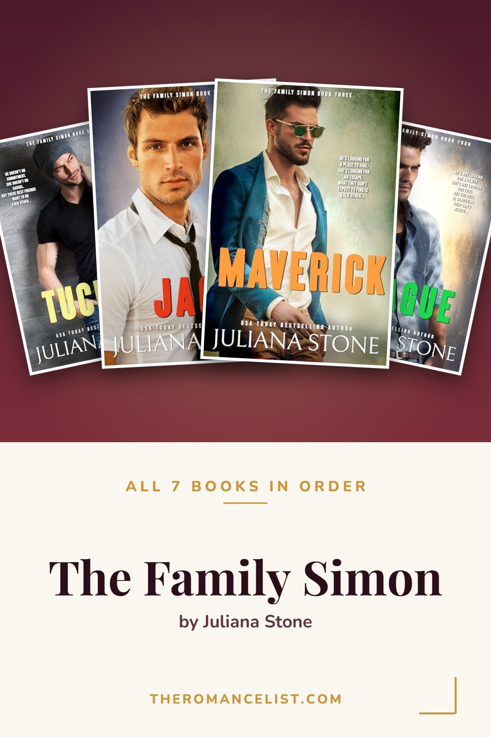 The Family Simon by Juliana Stone — books in order