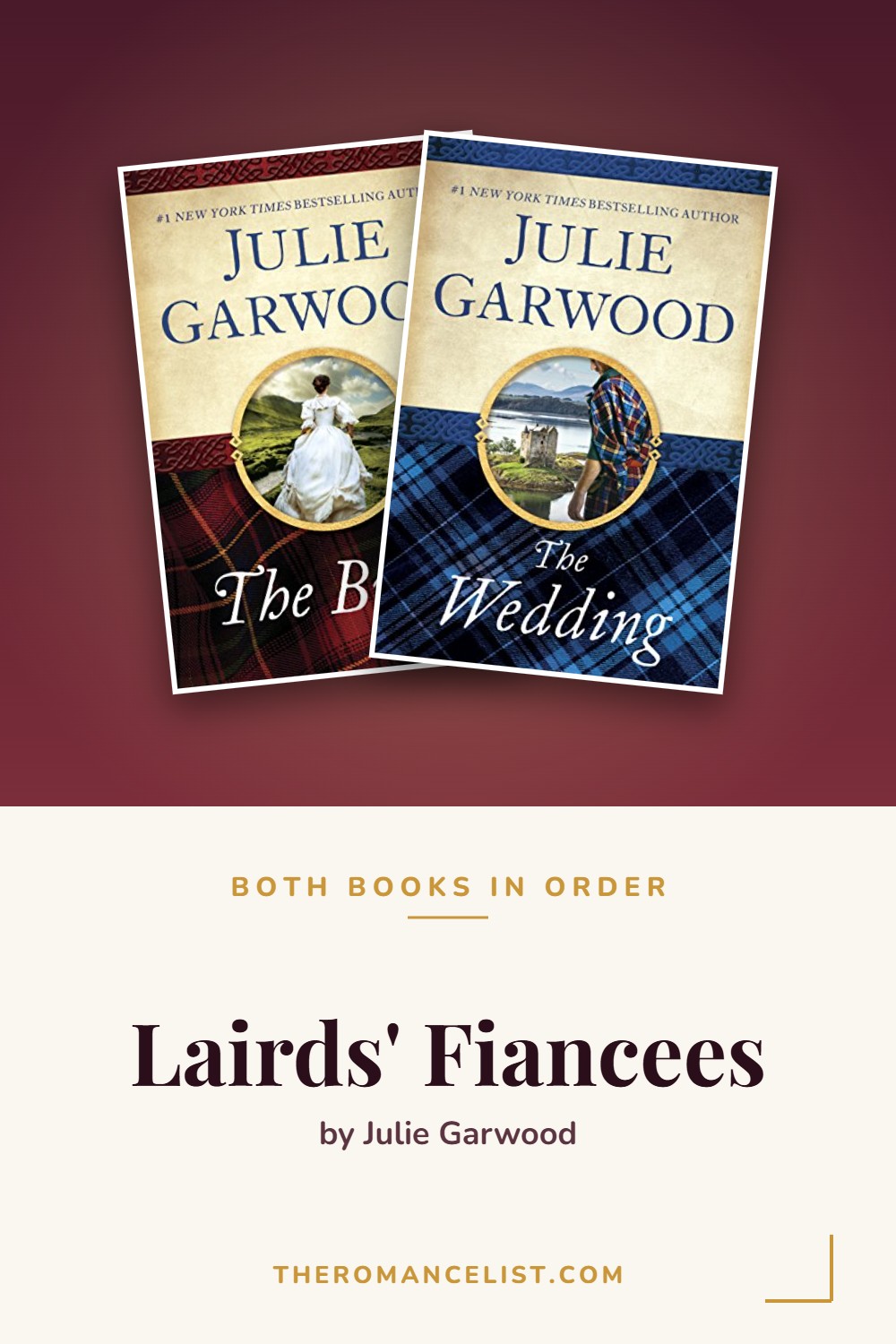 Lairds' Fiancees by Julie Garwood — books in order