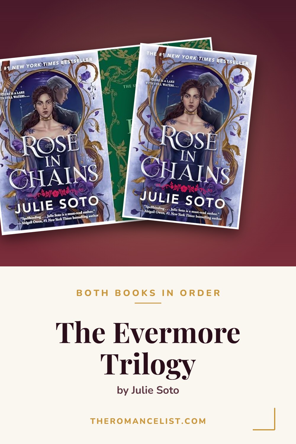 The Evermore Trilogy by Julie Soto — books in order