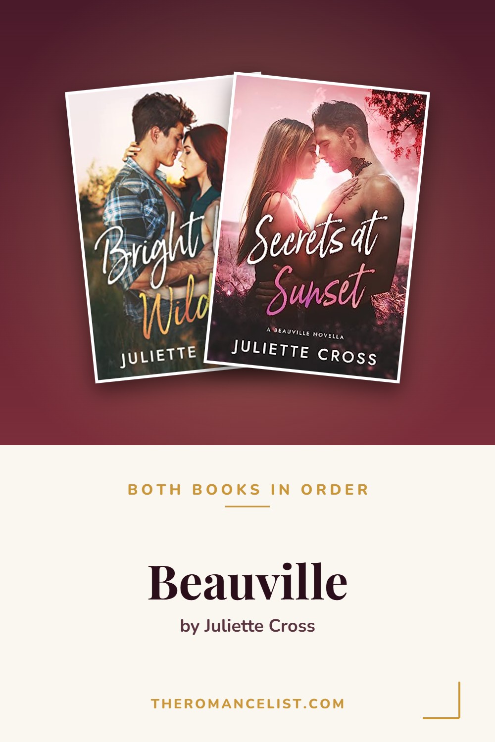 Beauville by Juliette Cross — books in order