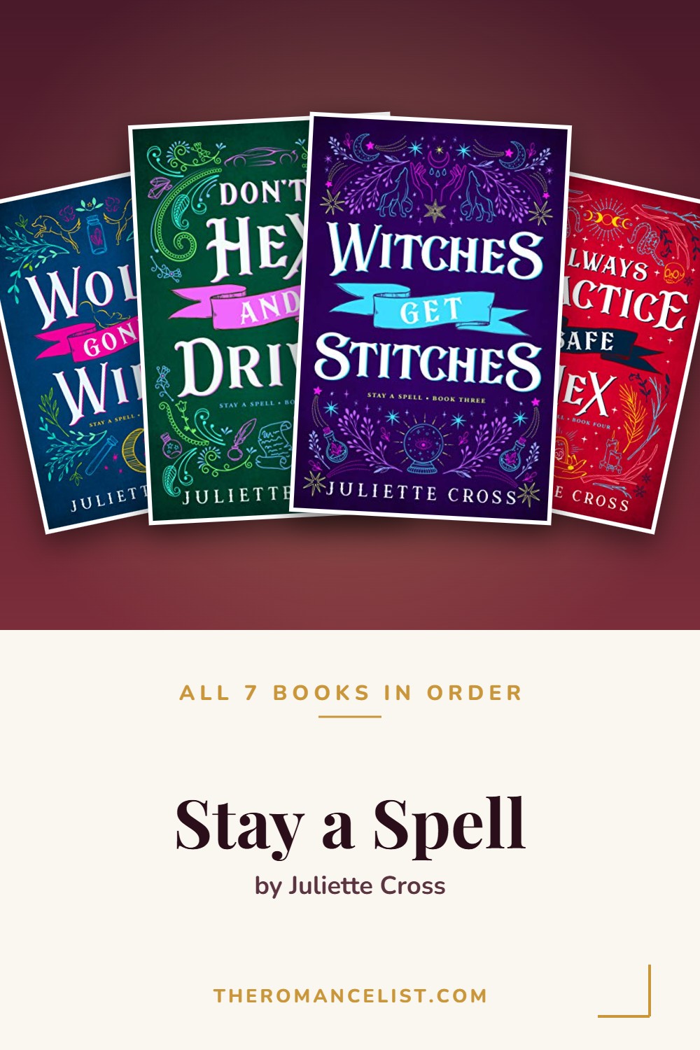Stay a Spell by Juliette Cross — books in order