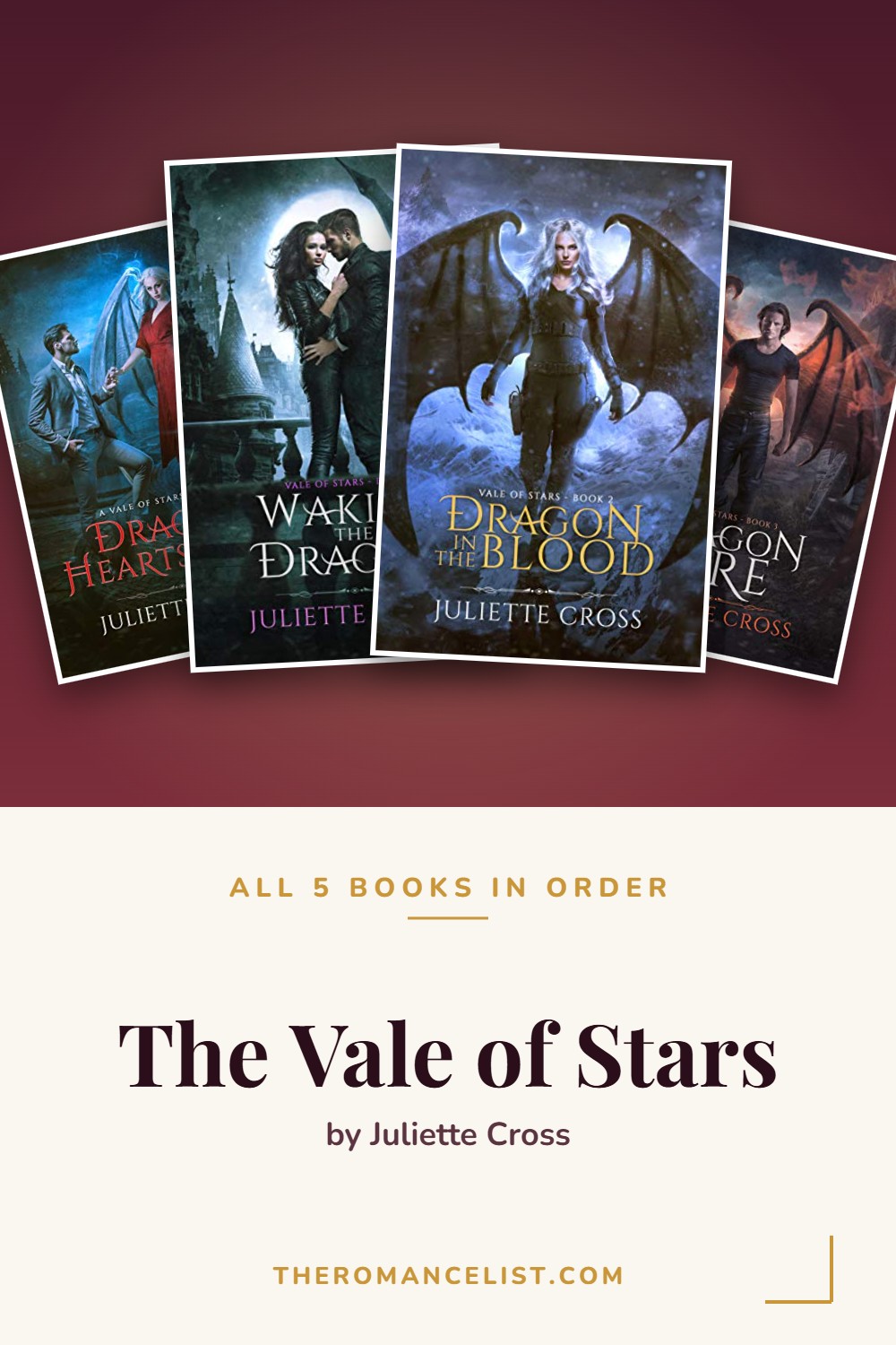 The Vale of Stars by Juliette Cross — books in order
