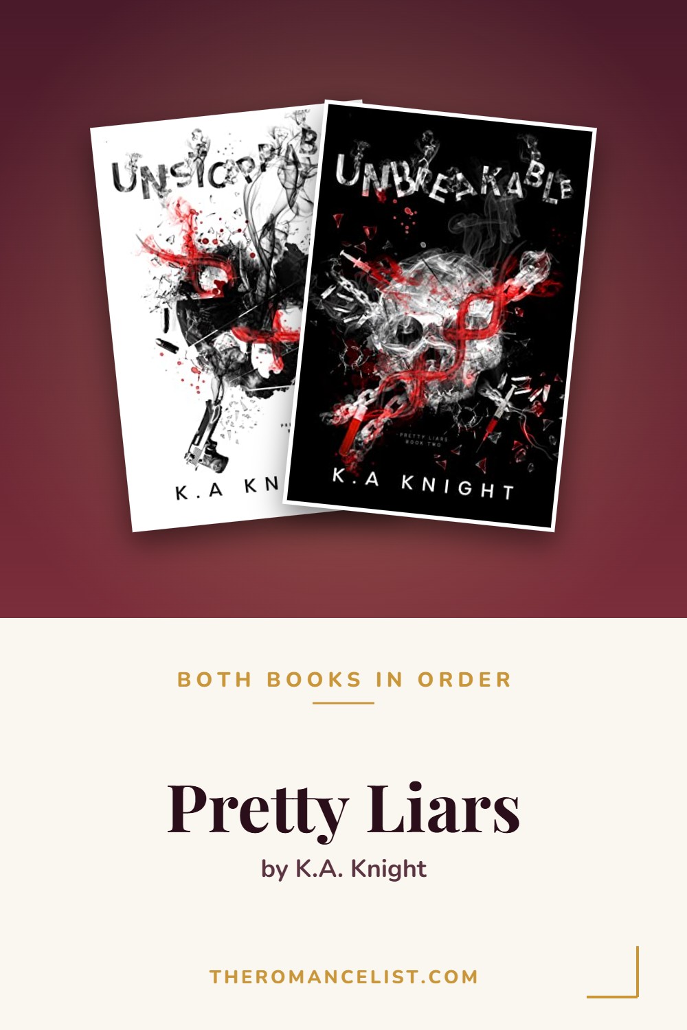 Pretty Liars by K.A. Knight — books in order