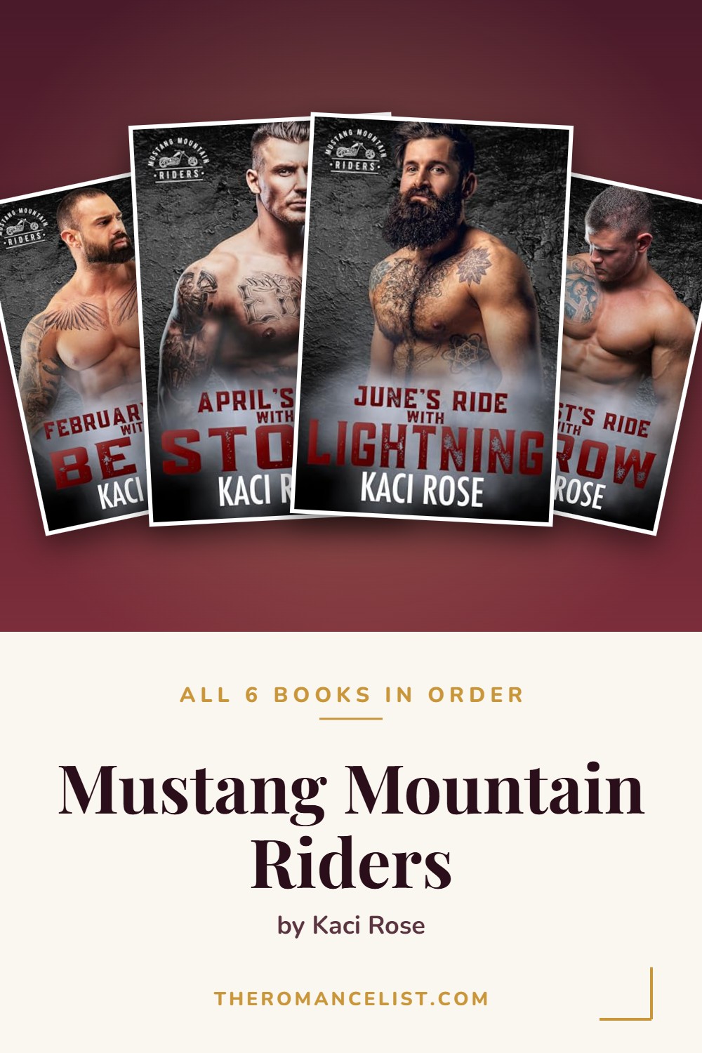 Mustang Mountain Riders by Kaci Rose — books in order
