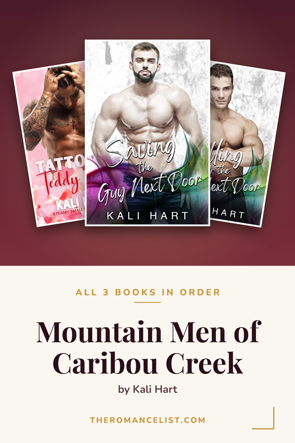 Mountain Men of Caribou Creek by Kali Hart — books in order