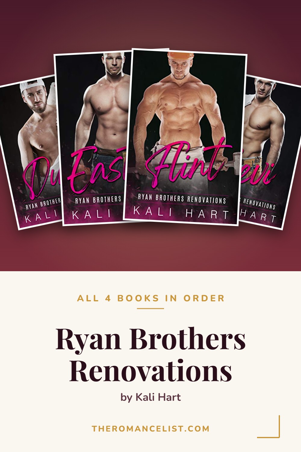 Ryan Brothers Renovations by Kali Hart — books in order