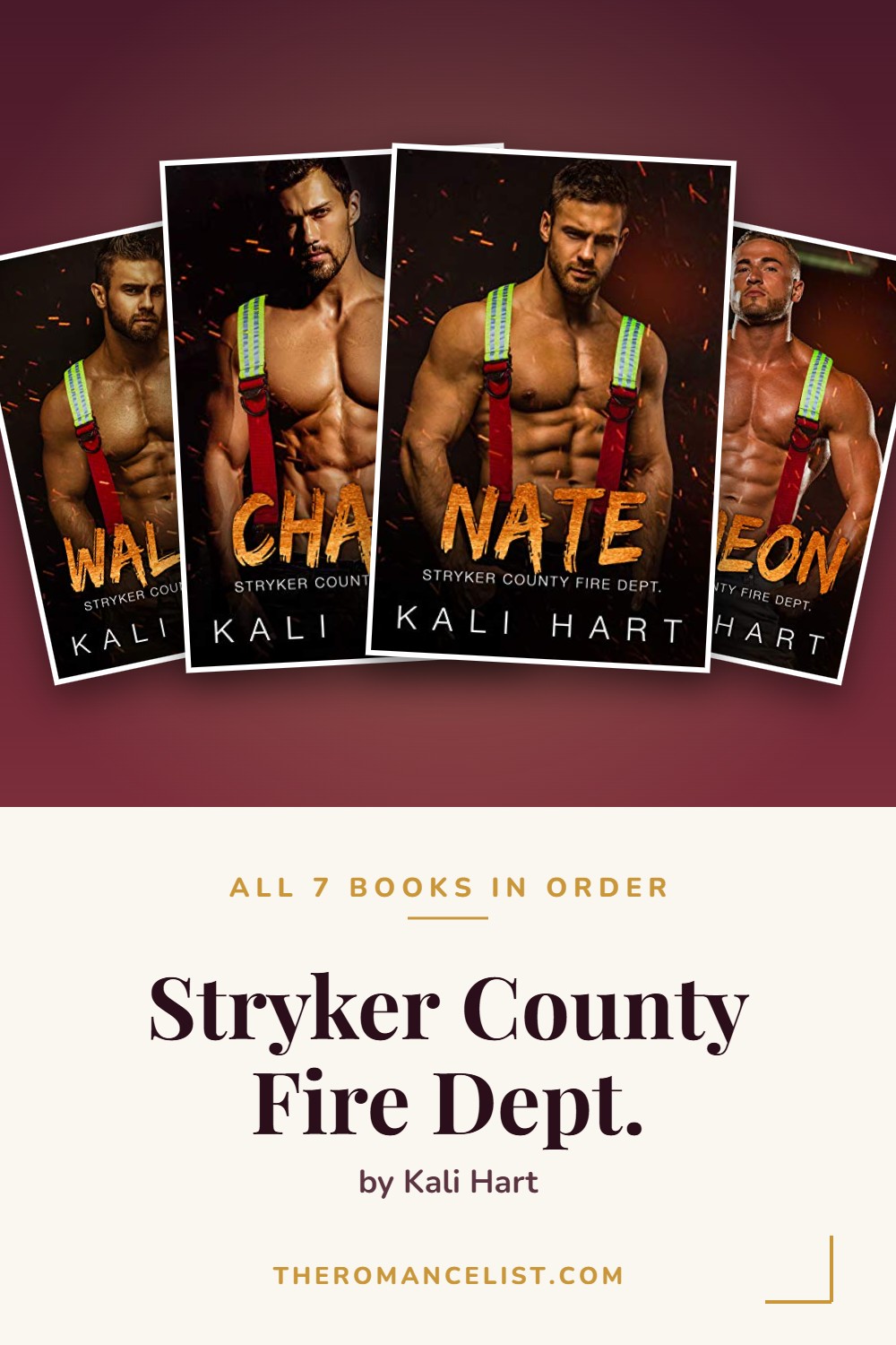 Stryker County Fire Dept. by Kali Hart — books in order