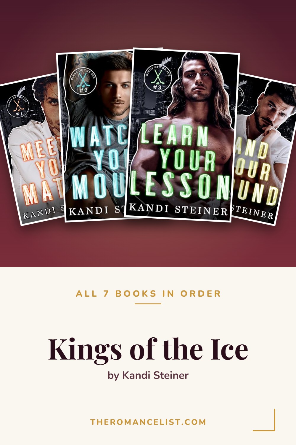 Kings of the Ice by Kandi Steiner — books in order
