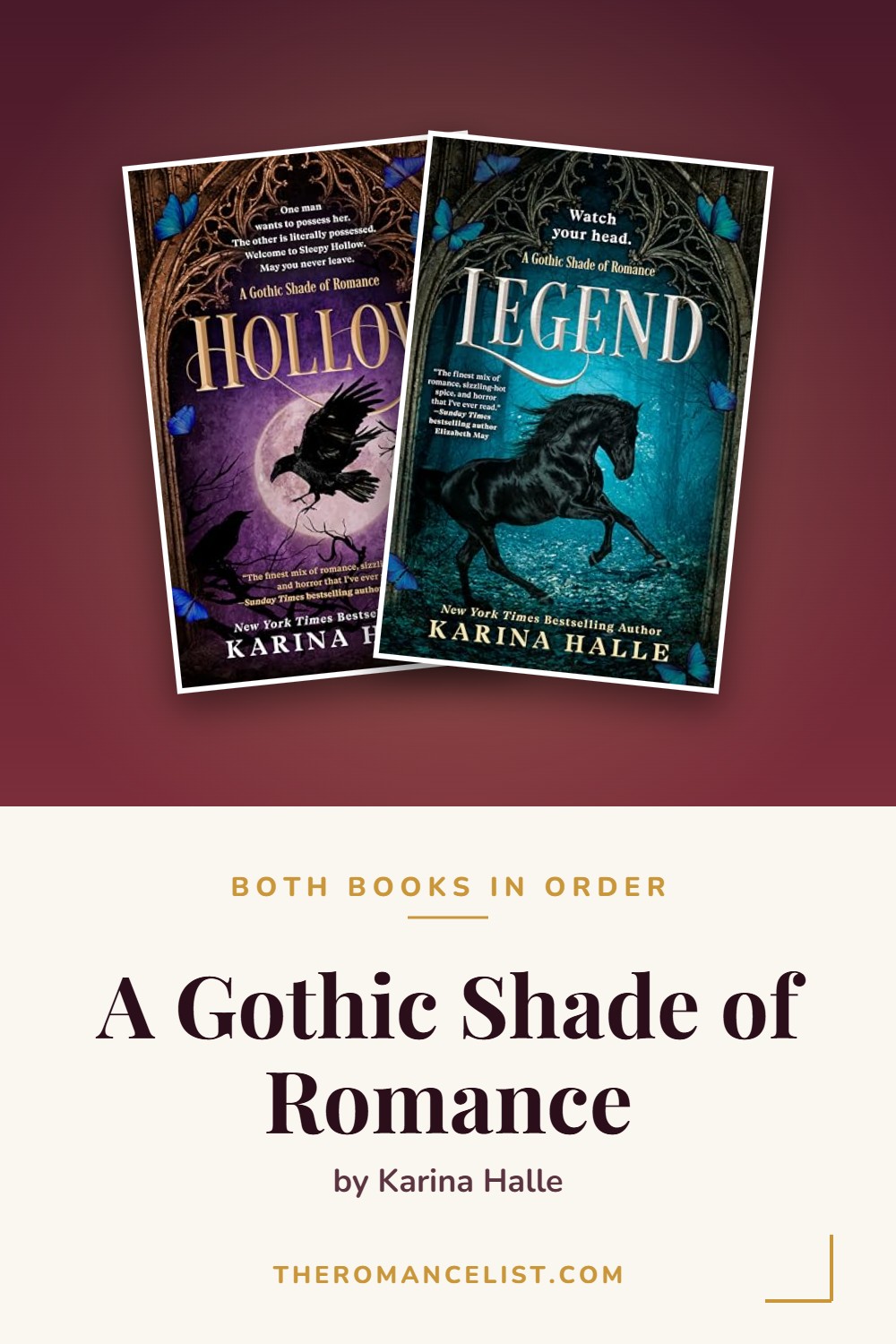 A Gothic Shade of Romance by Karina Halle — books in order