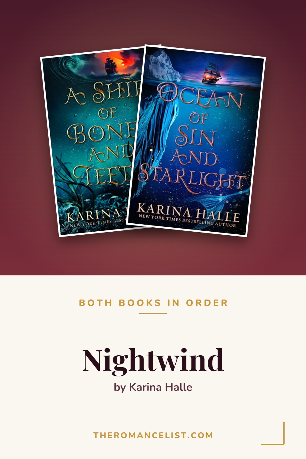 Nightwind by Karina Halle — books in order
