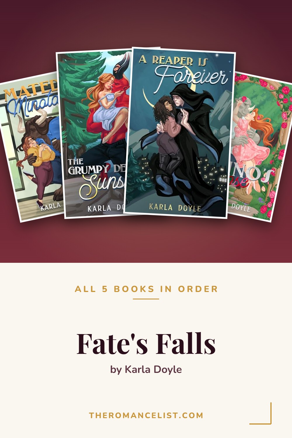 Fate's Falls by Karla Doyle — books in order