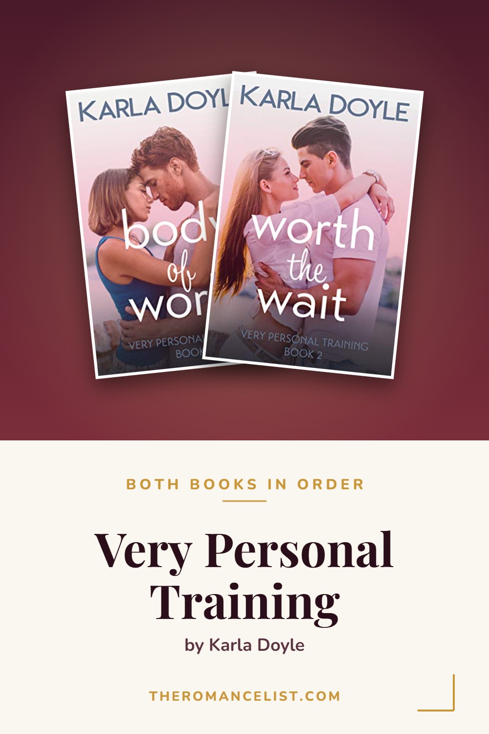 Very Personal Training by Karla Doyle — books in order