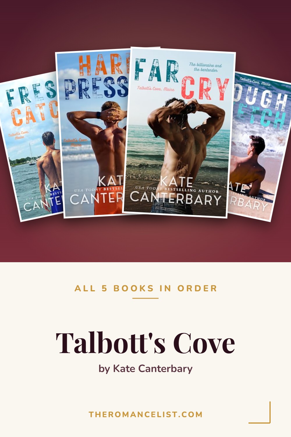 Talbott's Cove by Kate Canterbary — books in order