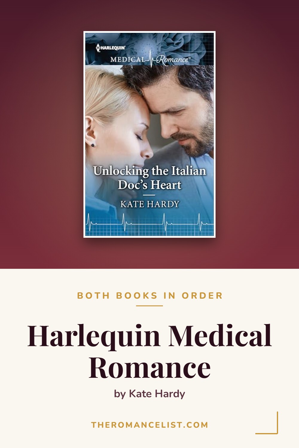 Harlequin Medical Romance by Kate Hardy — books in order